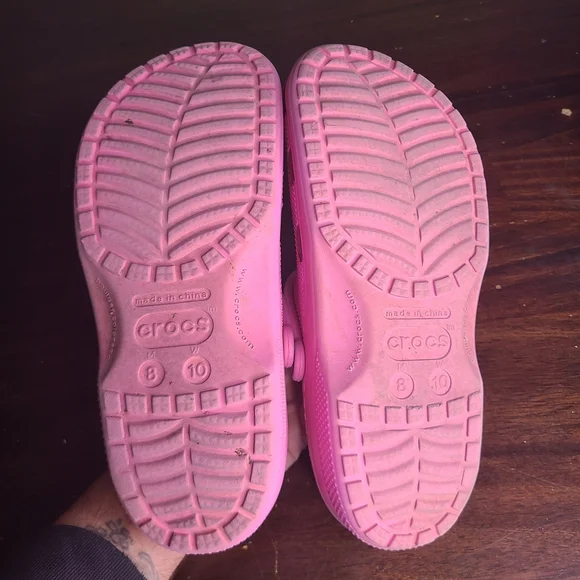 Crocs Kids Pink Clogs - Picture 4 of 4